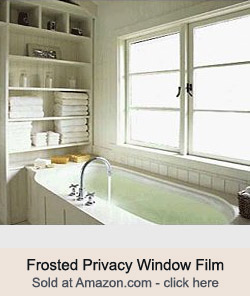 Home Window Improvement - privacy film